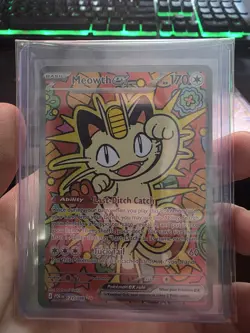 Meowth ex 121/088 Me03: Perfect Order Holo - Image 1