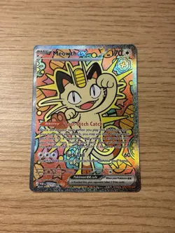 Meowth ex 121/088 Me03: Perfect Order Holo - Image 1