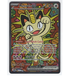 Meowth ex 121/088 Me03: Perfect Order Holo Rare - Image 2