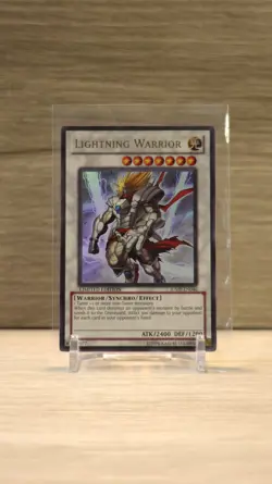YU-GI-OH! Lightning Warrior JUMP-EN046 Limited Edition Holo - Image 1