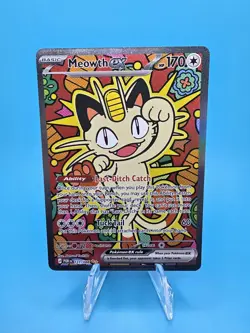Meowth ex 121/088 Me03: Perfect Order Holo - Image 1