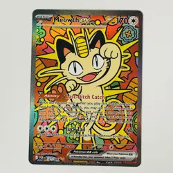 Meowth ex 121/088 Me03: Perfect Order Holo - Image 1