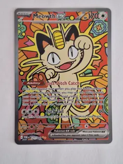 Meowth ex 121/088 Me03: Perfect Order Holo - Image 1