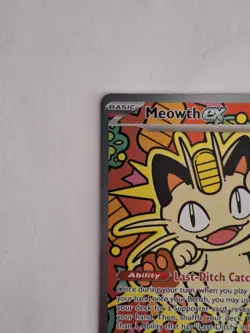 Meowth ex 121/088 Me03: Perfect Order Holo - Image 2