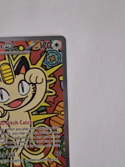Meowth ex 121/088 Me03: Perfect Order Holo - Image 3