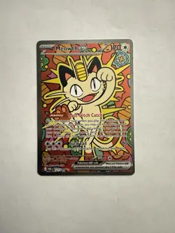 Meowth ex 121/088 Me03: Perfect Order Holo - Image 1