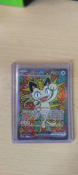 Meowth ex 121/088 SIR - Me03: Perfect Order Holo - Pokemon TCG - NM - Image 2