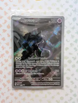Pokemon TCG 151 UPC Promo Set Mew 053, Mewtwo 052, Metal Mew 205 New (SEALED) - Image 4