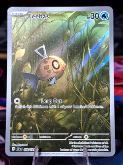 Feebas - 198/191 - Illustration Rare - Surging Sparks - Pokemon Card - NM/M - Image 1