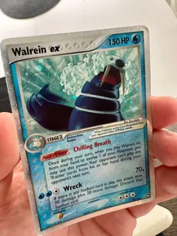 Pokemon Walrein ex 99/108 EX Power Keepers Holo Ultra Rare LP English - Image 1