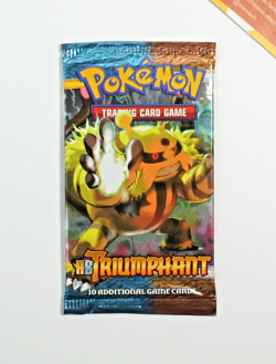 Pokemon Booster Pack Triumphant HS Electivire Art Sealed 2010 English - Image 1