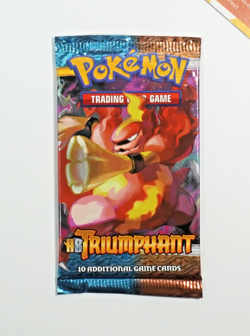Pokemon Booster Pack Triumphant HS Magmortar Art Sealed 2010 English - Image 1