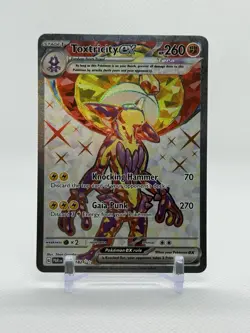 Toxtricity ex 227/182 Paradox Rift Ultra Rare Full Art Holo Pokemon TCG NM/M - Image 1