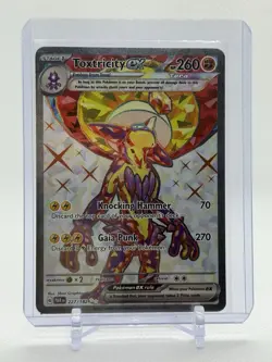 Toxtricity ex 227/182 Paradox Rift Ultra Rare Full Art Holo Pokemon TCG NM/M - Image 3