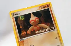 Baltoy 43/106 Pokemon EX Emerald 2005 Reverse Holo Stamped - Lightly Played - Image 2