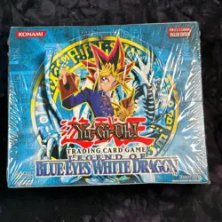 YUGIOH! LOB Legend of Blue Eyes White Dragon Unlimited Booster Box Sealed #1 - Image 1