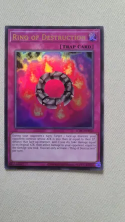 Yu-Gi-Oh! TCG Ring of Destruction LCKC-EN050 Ultra Rare - NM/M - Image 1