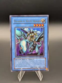 Paladin of White Dragon MFC-026 Magician's Force LP Ultra Rare 1st Edition - Image 1