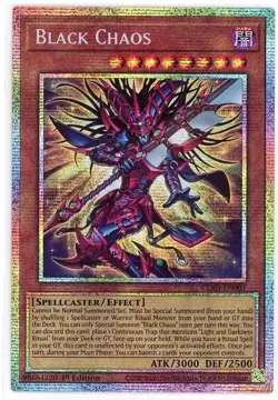 YU-GI-OH BLACK CHAOS 1ST ED STARLIGHT RARE NM/CORI-EN001 - Image 1
