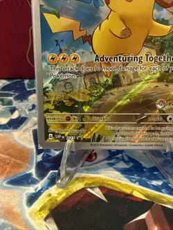 Pokemon Center Pikachu SVP 027 Stamped Black Star Promo Card Sealed - Image 5