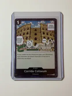 Corrida Coliseum (Judge Pack Vol. 6) OP04-096 One Piece Promotion Cards Foil - Image 1