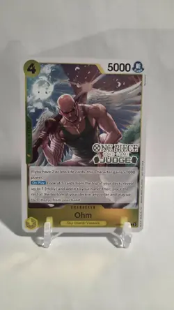 Ohm (Judge Pack Vol. 4) R One Piece Promotion Cards OP05-101 NM - Image 1