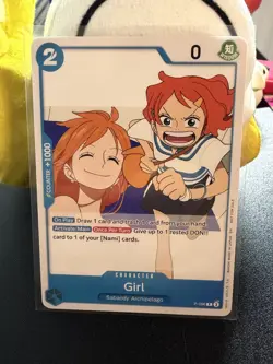 Girl P-096 NM English Promo One Piece TCG - Image 3