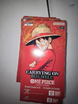 One Piece OP13 Carrying On His Will Blister Pack Factory Sealed. Lot Of 10 - Image 1