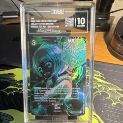 Bandai One Piece CCG Lim OP09-037 SR Legacy of the Master TAG 10 Foil - Image 1
