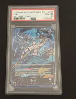Enel (OP15-058) (Alternate Art) OP15-058 Adventure on Kami's Island Foil - Image 4