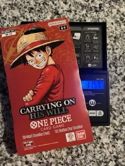 HEAVY OP-13 Sleeved Booster Pack - ONE PIECE TCG - CARRYING ON HIS WILL HEAVY - Image 1