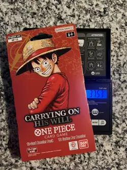 HEAVY OP-13 Sleeved Booster Pack - ONE PIECE TCG - CARRYING ON HIS WILL HEAVY - Image 1