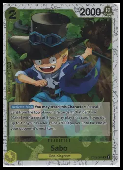 Ultra Deck: The Three Brothers #ST13-007 Sabo (007) - Image 1