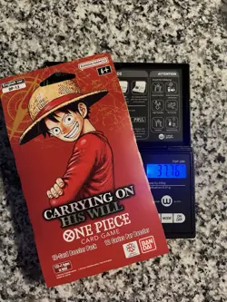 HEAVY OP-13 Sleeved Booster Pack - ONE PIECE TCG - CARRYING ON HIS WILL HEAVY - Image 1