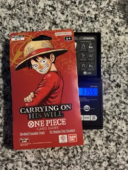 HEAVY OP-13 Sleeved Booster Pack - ONE PIECE TCG - CARRYING ON HIS WILL HEAVY - Image 1