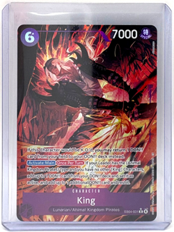 One Piece TCG: The Azure Sea’s Seven King OP-14 EB04-031 R Alt Art English - Image 1