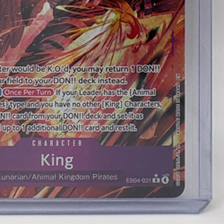 One Piece TCG: The Azure Sea’s Seven King OP-14 EB04-031 R Alt Art English - Image 4