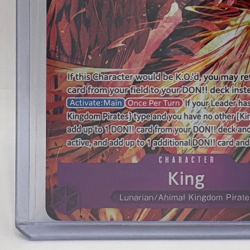 One Piece TCG: The Azure Sea’s Seven King OP-14 EB04-031 R Alt Art English - Image 5