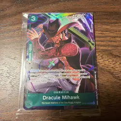 DRACULE MIHAWK - One Piece ST12-003 - SEALED PROMO Super Rare SR - Image 1