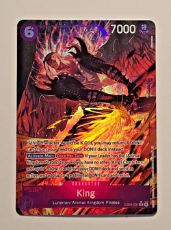 One Piece The Azure Sea's Seven King Alternative Art EB04-031 - Image 1