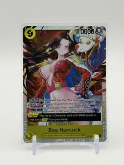 Boa Hancock OP14-112 SR The Azure Sea’s Seven Foil One Piece TCG English NM - Image 1