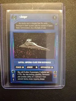 Star Wars CCG: Avenger Rare Foil + Free, Random 15-Card Bonus Pack - Image 2