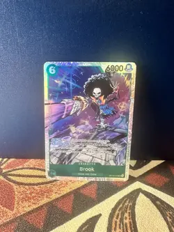 Brook OP15-032 SR Foil NM English One Piece TCG Adventure on Kami's Island - Image 1