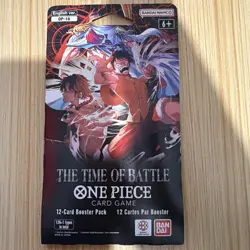 OP16 Time Of The Battle One Piece Card Game 12 Card Booster Pack Sleeve - Image 3