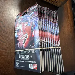 OP16 Time Of The Battle One Piece Card Game 12 Card Booster Pack Sleeve - Image 5