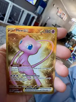 Pokemon Mew EX Holo Card 205/165 Scarlet and Violet 151 Series - Image 1