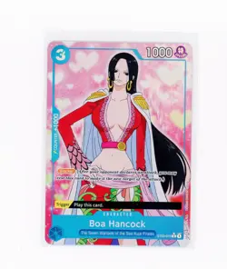 BOA HANCOCK ONE PIECE ST03-013 PRB01 ALT FULL ART HOLOFOIL FOIL PREMIUM BOOSTER - Image 1