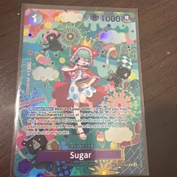 One Piece The Azure Sea's Seven Sugar - (SP) OP10-065 Foil NM - Image 4