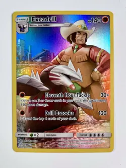 Excadrill 246/236 Secret Rare Cosmic Eclipse Pokemon Card * Near Mint - Image 1