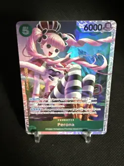 Perona OP14-033 SR The Azure Sea's Seven One Piece TCG English - Image 4